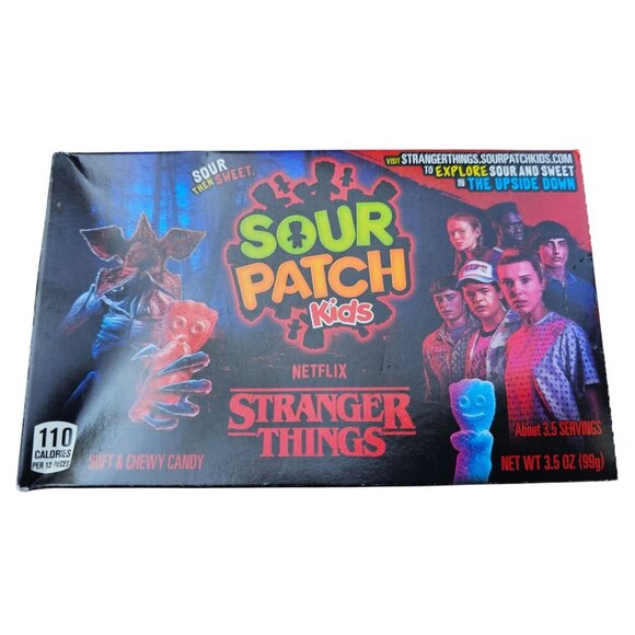 Sour Patch Kids Stranger Things Candy Box 3.5 Oz EXPIRED Collectible ONLY - Picture 1 of 5